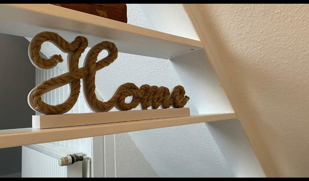 *To Hus* Wohnung Am Rande Von Jever Eksteriør billede
